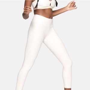 NEW OV Oatmeal Warm Up Leggings